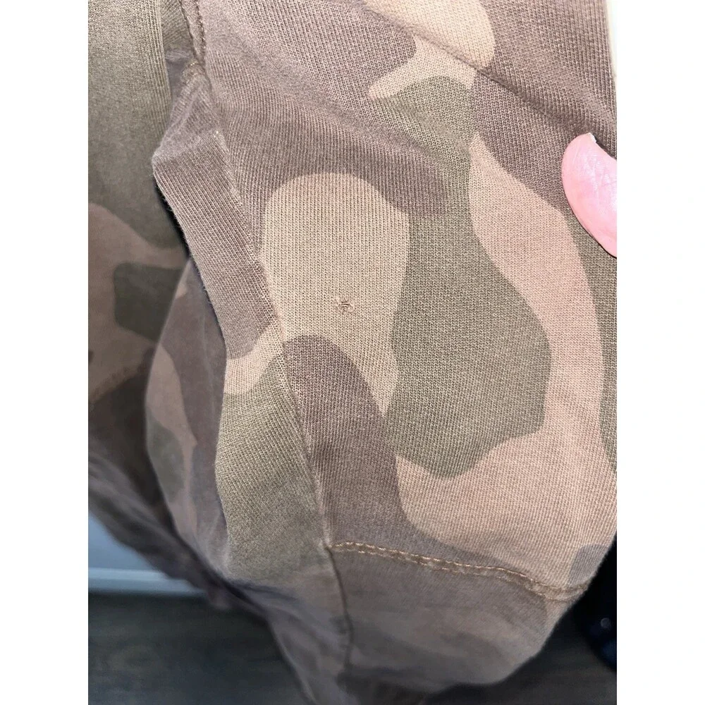 Tea Collection Sz 8 Camouflage French Terry Pockets Boys Pants